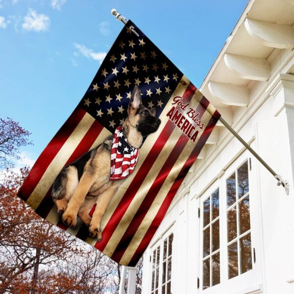 American Flag German Shepherd: Patriotic Dog Apparel - Image 2