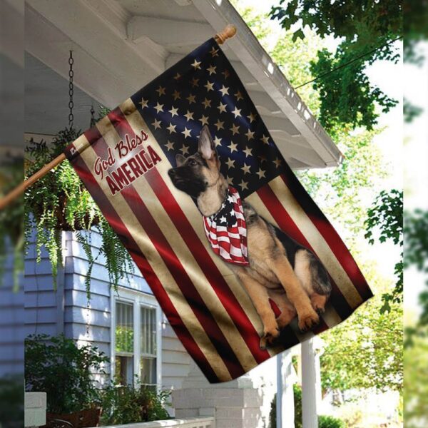 American Flag German Shepherd: Patriotic Dog Apparel - Image 3