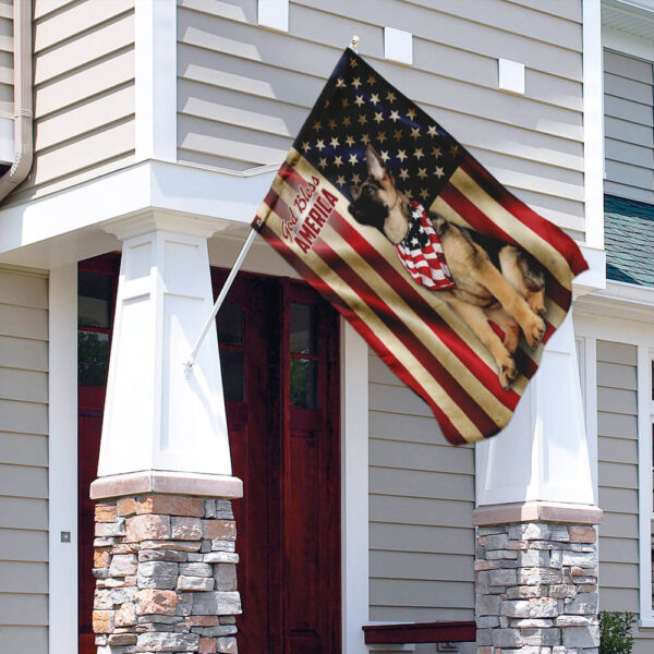 American Flag German Shepherd: Patriotic Dog Apparel - Image 4
