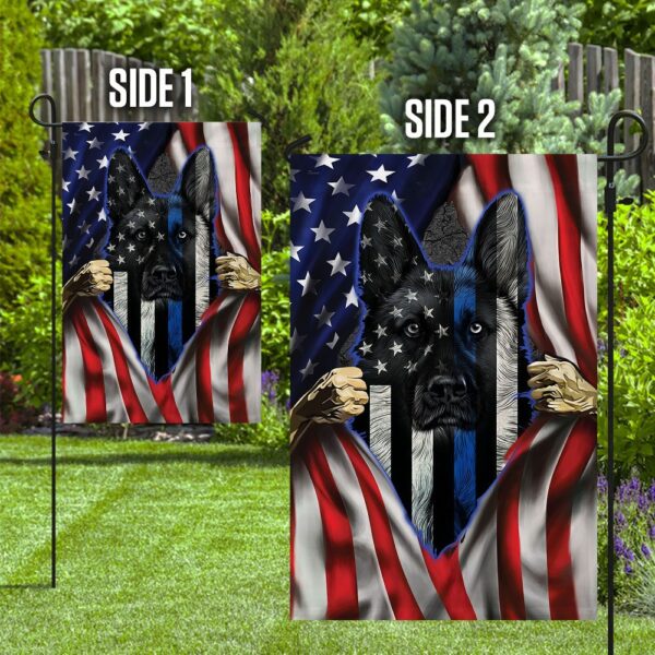 German Shepherd K9 Unit Flag: QNK400F - Police Dog Flags - Image 10