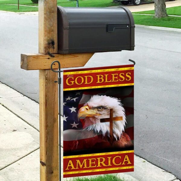 God Bless America Eagle Flag: Patriotic TLP08F - Image 9