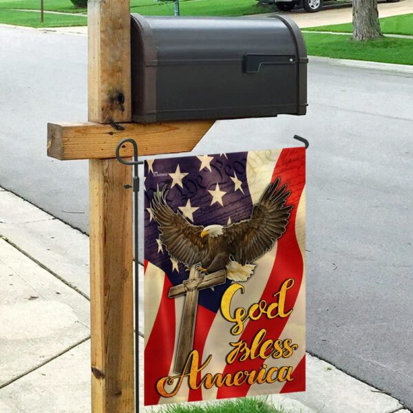 God Bless America Eagle Flag: Patriotic TLP09F - Image 9