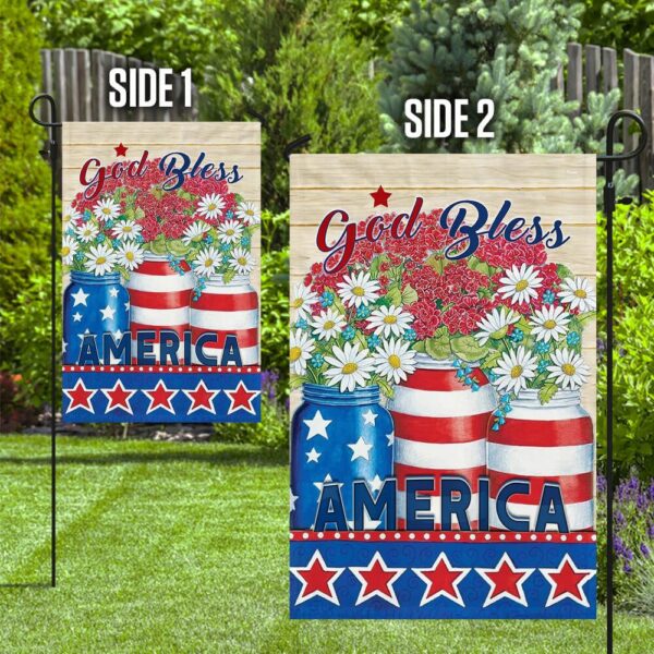 God Bless America Flag: PSL129F - Patriotic American Flags - Image 5