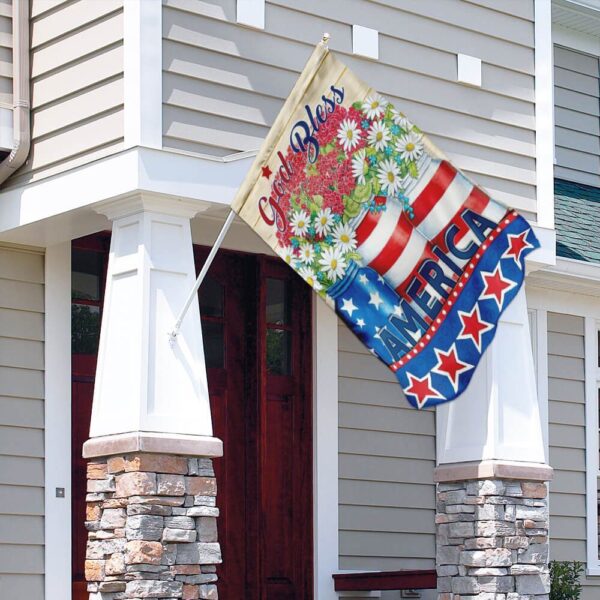 God Bless America Flag: PSL129F - Patriotic American Flags - Image 9
