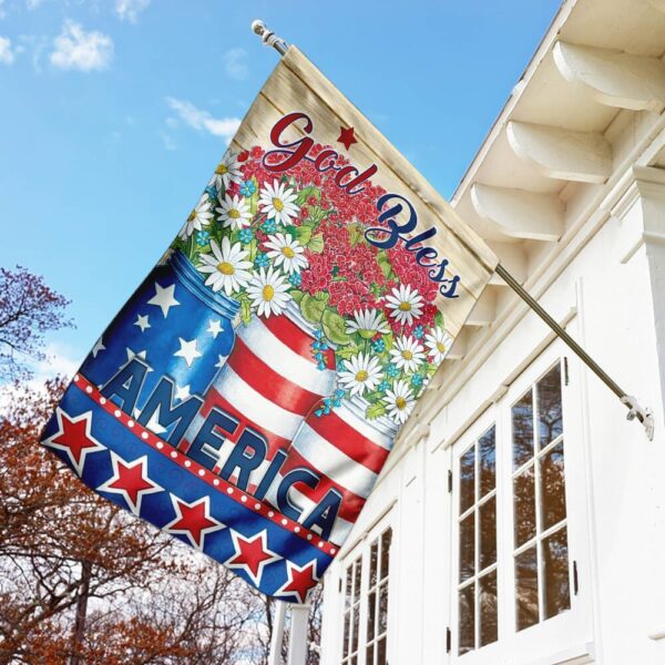 God Bless America Flag: PSL129F - Patriotic American Flags - Image 7