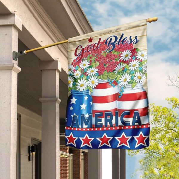 God Bless America Flag: PSL129F - Patriotic American Flags - Image 6
