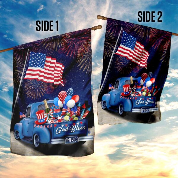 God Bless America 4th of July Flag: Patriotic Decor TLP12Fv1 - Image 5