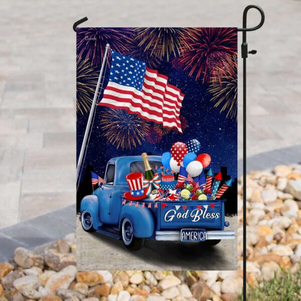 God Bless America 4th of July Flag: Patriotic Decor TLP12Fv1 - Image 8