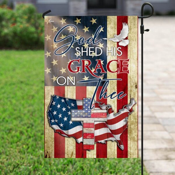 God's Grace Flag: PN285Fv1 Christian Decor