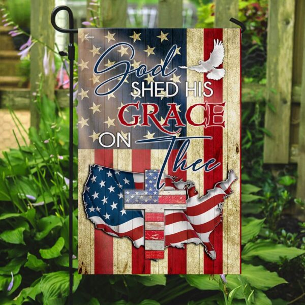 God's Grace Flag: PN285Fv1 Christian Decor - Image 2