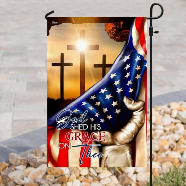God's Grace Flag: PN285Fv2 Christian Decor - Image 3