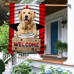 Canadian Golden Retriever Welcome Mat - TQN1351F