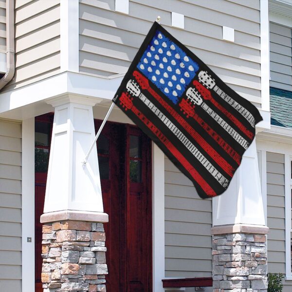 American Flag Guitar: Patriotic Guitars & Instruments - Image 4