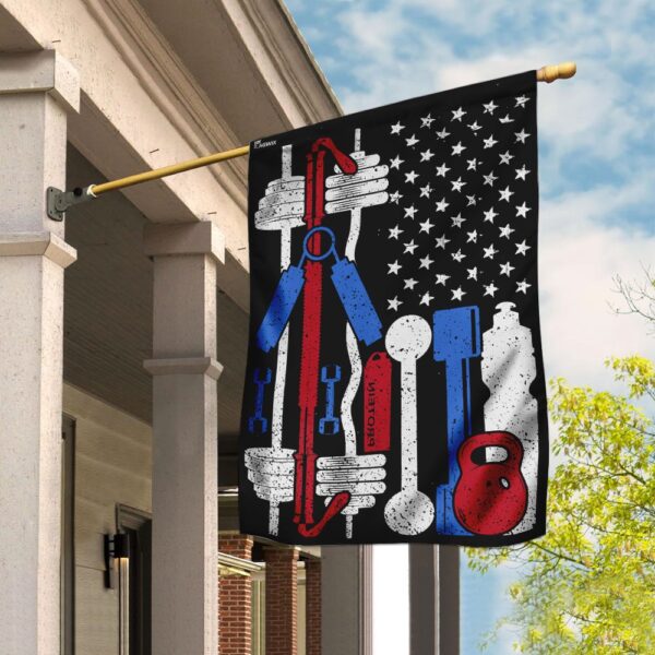 Gym Fitness Flag QNN127F