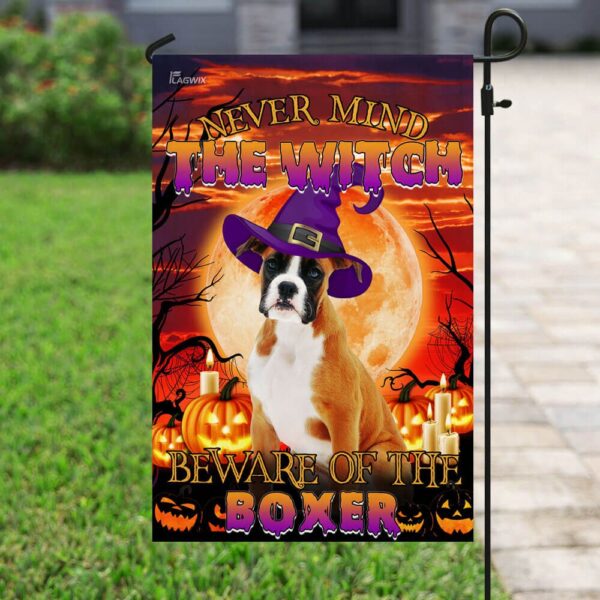 Halloween Boxer Flag: Beware! THB2504F3 - Image 6