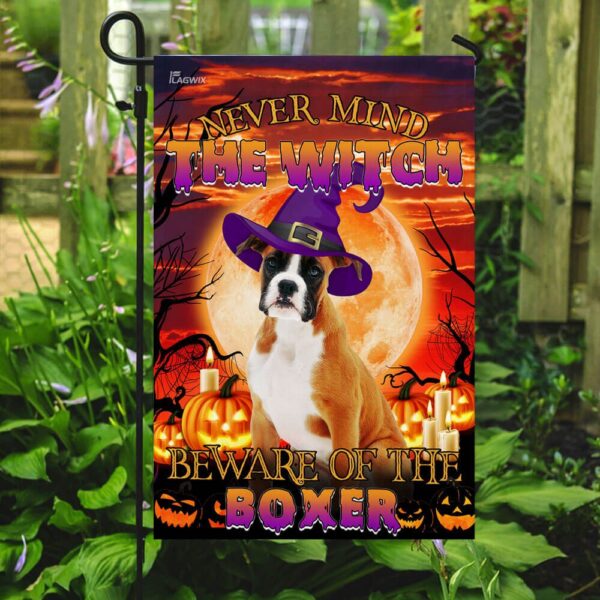 Halloween Boxer Flag: Beware! THB2504F3 - Image 7