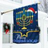 Hanukkah & Christmas Flag: Merry Chirstmukkah Holly Jolly LNT788F