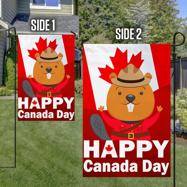 Happy Canada Day Beaver Flag: Celebrate with MLN1490F - Image 5