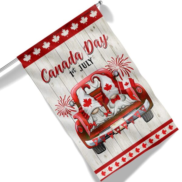 Happy Canada Day Gnome with Flag: MLN1332 - Image 6