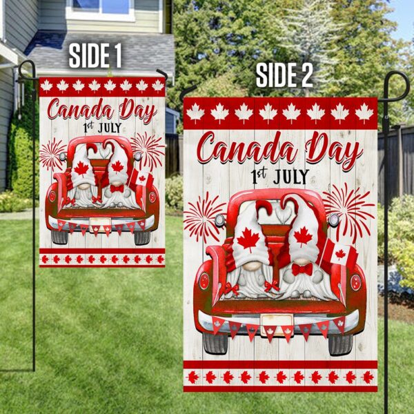 Happy Canada Day Gnome with Flag: MLN1332 - Image 4