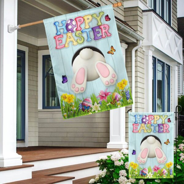 Happy Easter Bunny Flag & Eggs Decor (TQN953F) - Image 4