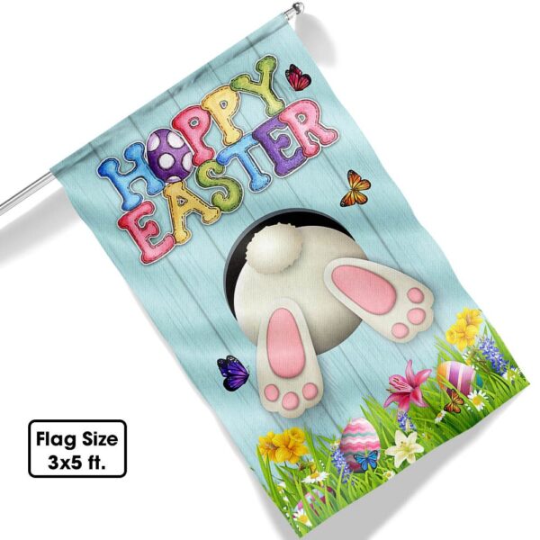 Happy Easter Bunny Flag & Eggs Decor (TQN953F) - Image 6