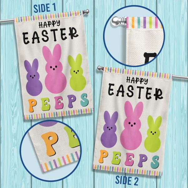Happy Easter Bunny Peeps Flag: TQN924F - Image 4