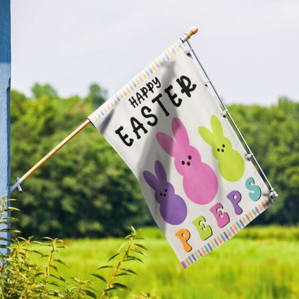 Happy Easter Bunny Peeps Flag: TQN924F - Image 3
