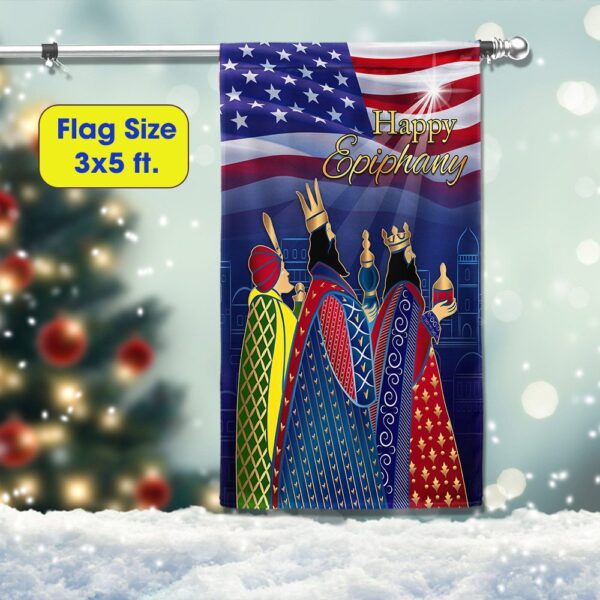 Three Kings Day Flag | Happy Epiphany Banner TQN771F - Image 6