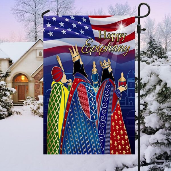 Three Kings Day Flag | Happy Epiphany Banner TQN771F - Image 3