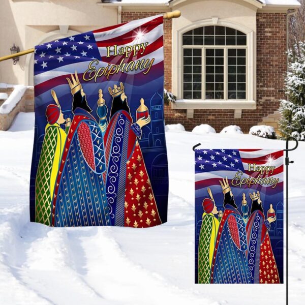 Three Kings Day Flag | Happy Epiphany Banner TQN771F - Image 4