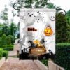 Happy Halloween Boo Garden Flag: Spooky Fall Outdoor Decor