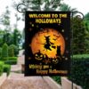 Happy Halloween Garden Flag: Spooky & Festive Outdoor Decor