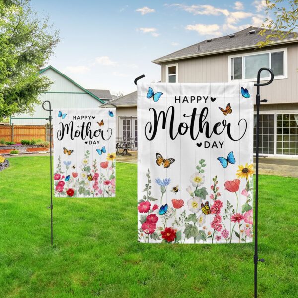 Happy Mother's Day Flower Flag Banner - TQN1147F - Image 4