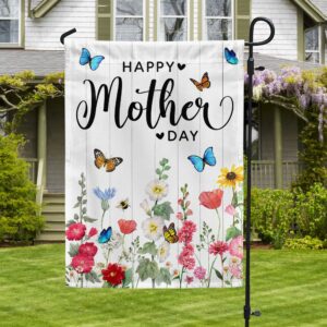 Happy Mother's Day Flower Flag Banner - TQN1147F