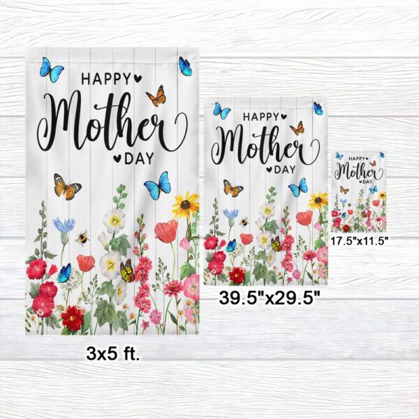Happy Mother's Day Flower Flag Banner - TQN1147F - Image 7