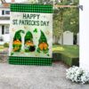 Happy St. Patrick's Day Gnome Flag | TQN909F