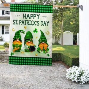 Happy St. Patrick's Day Gnome Flag | TQN909F