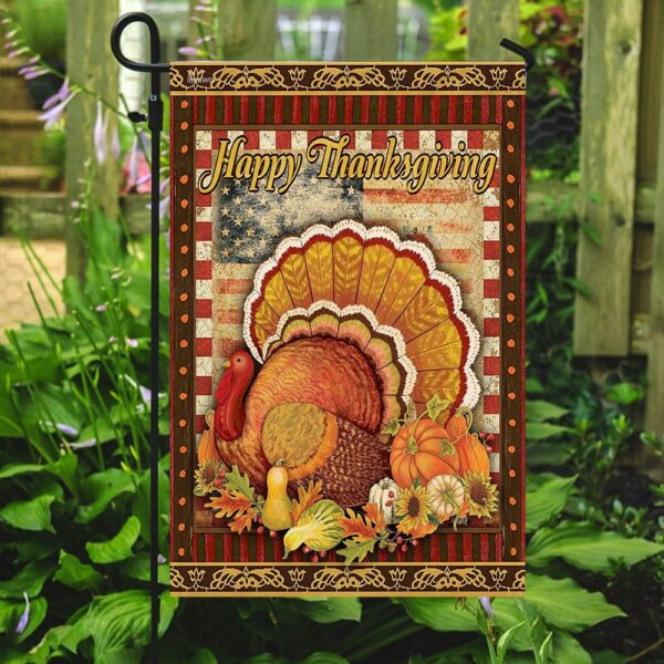 Happy Thanksgiving Turkey Flag: TRN269F - Celebrate with Style - Image 7
