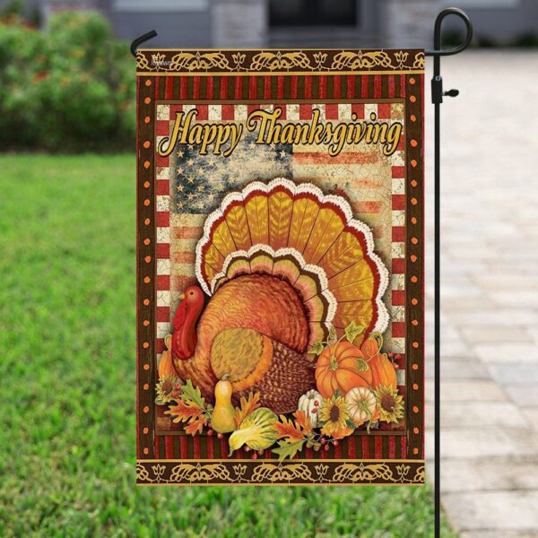 Happy Thanksgiving Turkey Flag: TRN269F - Celebrate with Style - Image 6