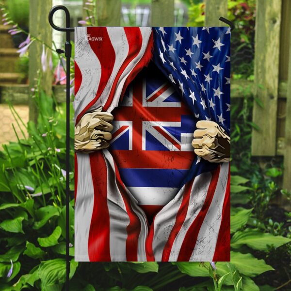 Hawaii American Flag THH2385F: Patriotic Hawaiian Decor - Image 7