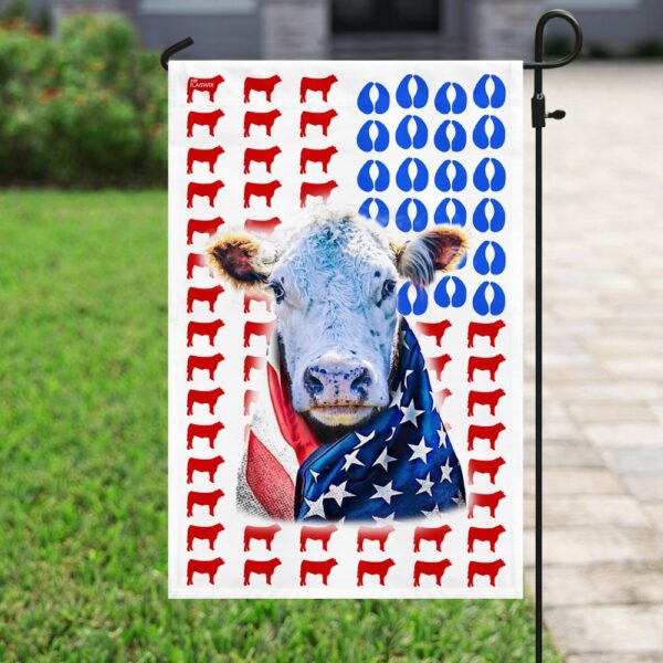 Hereford Cattle 4th of July Flag: Patriotic Cow Decor DBX1621Fv3 - Image 6