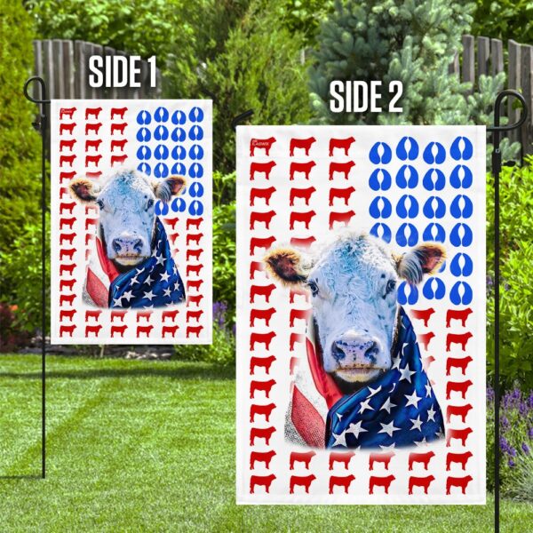 Hereford Cattle 4th of July Flag: Patriotic Cow Decor DBX1621Fv3 - Image 10
