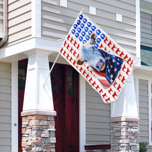 Hereford Cattle 4th of July Flag: Patriotic Cow Decor DBX1621Fv3 - Image 4