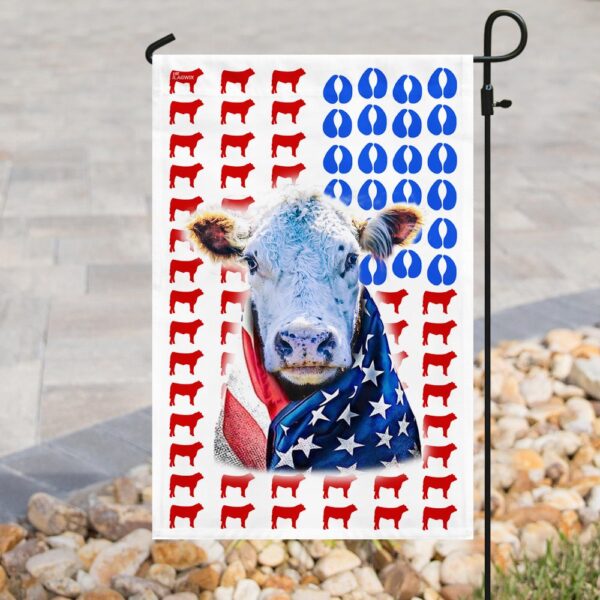 Hereford Cattle 4th of July Flag: Patriotic Cow Decor DBX1621Fv3 - Image 8