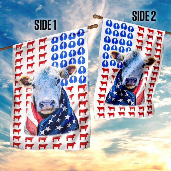 Hereford Cattle 4th of July Flag: Patriotic Cow Decor DBX1621Fv3 - Image 5