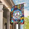 Hippie Peace Flag: Imagine All People Living in Peace (THH2343F)