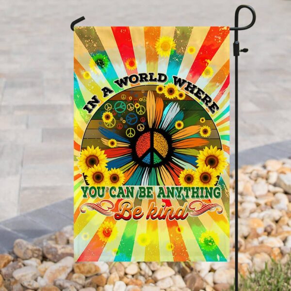 Hippie Peace Flag: PSL209F - Authentic 60s Psychedelic Decor - Image 3