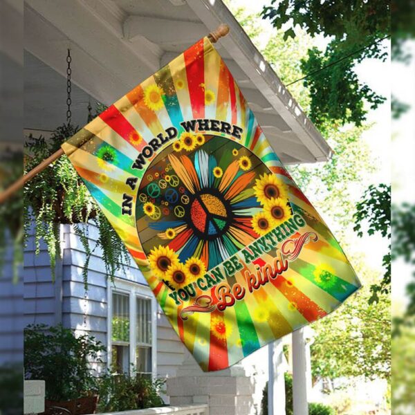 Hippie Peace Flag: PSL209F - Authentic 60s Psychedelic Decor - Image 8