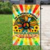 Hippie Peace Flag: PSL209F - Authentic 60s Psychedelic Decor